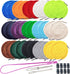 Luckkyme 30Pack Replacement Drawstrings Drawcords 3 Pieces Easy Drawstring Threader Replacement Tool with 8 Pieces Cord Locks...