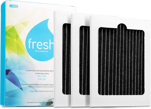 Replacement PAULTRA Frigidaire Air Filter Compatible With Pure Air Ultra EAFCBF, 3 Pack -Fresh