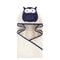 Hudson Baby Unisex Baby Cotton Animal Face Hooded Towel, Navy Owl, One Size...