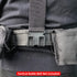 MELOTOUGH Belt Clip Suspenders with Fully Elastic with Hook End Non-Metal Plastic Clip Suspenders...