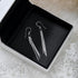 AeraVida 925 Sterling Silver Trendy Stranded Stick Drop Dangle Earrings | Minimalist Boho Chic Jewelry for Women | Unique Silver Stick Earrings | ...