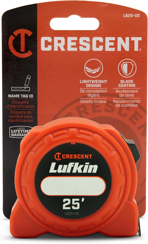 Lufkin 25' Power Tape - L625-02...