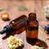 Magic Season Boston Round Glass Bottles (Amber/ 1 fl oz. with Droppers/ 2 Pcs)...