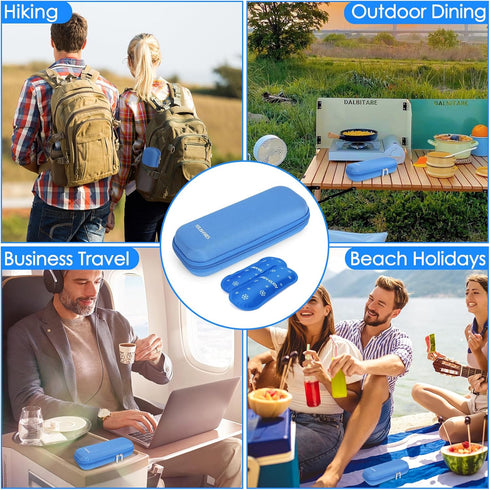 YOUSHARES Insulin Cooler Travel Case TSA Approved - Portable Medication Cooler for Travel with 2 Ice Packs, Insulated Insulin Travel Case for Trip...