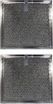 Filter Everything Replacement Aluminum Microwave Filters Compatible with Samsung DE63-00666A – 6-3/8” x 6-7/8” x 3/32” – 2-Pack...