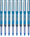 Pilot, Precise V5, Capped Liquid Ink Rolling Ball Pens, Extra Fine Point 0.5 mm, Blue, Pack of 8...