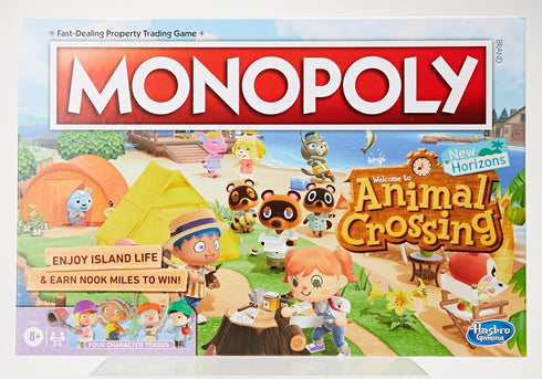 Monopoly Animal Crossing New Horizons Edition Board Game for Kids Ages 8 and Up, Fun Game to Play for 2-4 Players, Multicolor...