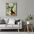 Posterizer 1 pcs-dainty retro chic floral poster of a cute deer 1-Art for Animal Lovers-GIft for Men Women Teens-Decor for Home & Office- unframed...