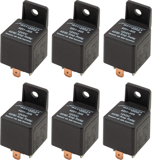 Fastronix 40/60A Waterproof Relay 6 Pack...