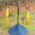 6 Pieces Finch Sock Feeder Finch Feeders without Seeds for Outdoors Hanging Thistle Bird Feeder for Finch Thistle Seed Bird (Yellow, 3.94 x 15.5 I...
