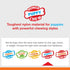 Nylabone Puppy Power Chew Knuckle Bone & Pop-In Puppy Treat Toy Combo Chicken Medium/Wolf (1 Count)...