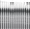 PANDAFLY Detail Paint Brushes Set, 15pcs Miniature Brushes for Fine Detailing & Art Painting - Acrylic, Oil, Watercolors & Paint by Number, Models...