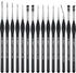 PANDAFLY Detail Paint Brushes Set, 15pcs Miniature Brushes for Fine Detailing & Art Painting - Acrylic, Oil, Watercolors & Paint by Number, Models...