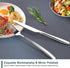 Flatware Set 4 Piece with 2 Dinner Forks Stainless Steel & 2 Dinner Knives,Silverware Set,Fork and Knife Set for Dessert Steak Butter Knives,Table...