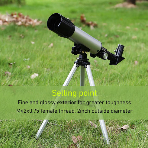 Rear Lens, 3Pcs Universal 2inch Outer Diameter M42x0.75 Thread Rear Lens for T Mouth Telescope M42x0.75...