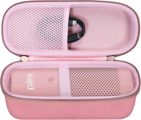 co2CREA Hard Case compatible with Pure Enrichment PureZone Mini Portable Air Purifier (Blush Case)...