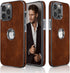 LOHASIC for iPhone 14 Pro Max Case, 6.7" 2022 Slim Leather Anti-Scratch Logo Visible Designed Protective Shockproof Phone Cases Compatible with iP...