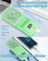 Mini Fan Handheld Foldable Fan,USB Personal Fans Portable Rechargeable Battery Fan 3 Speeds,Small Handheld Fan Cute Face Cooling Fan Quiet Fan Cor...