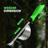 HW1 Hand Weeder Tool, Weed Puller Tool with Ergonomic Handle for Garden - Durable Unique Lever Design Dandelion Weeder Tool with V-Shaped Forks fo...