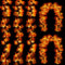 5 Pack Fall Decor Fall Garland with Lights Fall Decorations for Home, Total 50 Ft 100 LED Enlarged Maples Leaves Waterproof Battery Operated Autum...