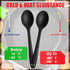Patelai 4 Pieces Small Multicolored Silicone Spoons Nonstick Kitchen Spoon Silicone Serving Spoon Stirring Spoon for Kitchen Cooking Baking Stirri...
