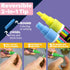 CHALK MARKERS By FANTASTIC MEGA 18 Pack, BEST Art, Menu Board Bistro Boards - Glass & Window Paint Marker Pens - Reversible 6mm Fine or Chisel Tip...