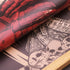 Japan Wall Art Armor Samurai Sword Poster Print On Canvas Skeleton Oriental Art Decoration Wood Framed To Hanging 16”X35”...