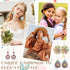 ZYNERY 10 Pairs Diamond Painting Earrings, Earring Kit for Making Earrings, Earring Making Kit for Adults, DIY Diamond Art Earrings, Unique Handma...