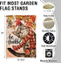 Be Thankful Cat Home Decorative Fall Garden Flag, Autumn Yard Lawn Maple Leaves Outside Decor, Thanksgiving Farmhouse Outdoor Small Burlap Decorat...