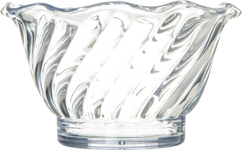 Carlisle FoodService Products Plastic Dessert Dish, 5 Ounces, Clear (Pack of 24)...