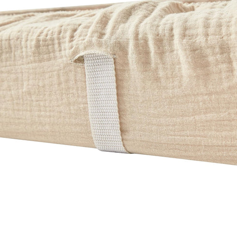 Baby Muslin Changing Pad Covers, Neutral Fitted Muslin Diaper Changing Table Pad Sheet Covers for Newborns Infants Baby Boys Girls (Beige)...