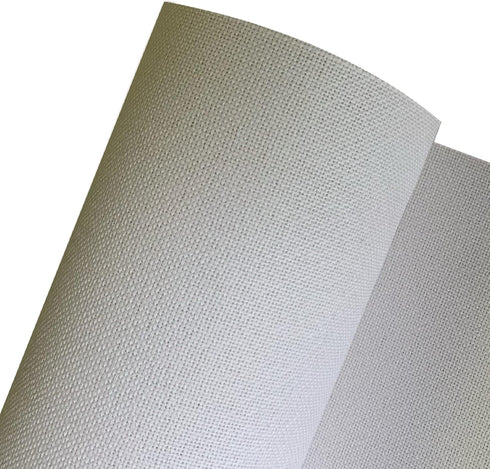 28 Count Evenweave Cloth Embroidery Cross Stitch Fabric, White, W29" x L39"...