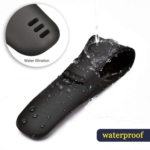 Razor Case for Travel Silicone Safety Waterproof for Gillette Parker Merkur Soft Shaver Case Carrying Cover Bag......