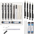 MozArt Mechanical Pencil 0.7mm Set with Case - With 2 x 30 HB Lead Refills, Eraser Pen With Refills -Sketch, Architecture, Drafting, Art, Drawing ...