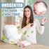 Small Trash Bags 4 Gallon, Unscented Small Garbage Bags, JUKFITA 4 Gallon Trash Bags Drawstring, Strong Trash Can Liners for Bathroom Office Bedro...