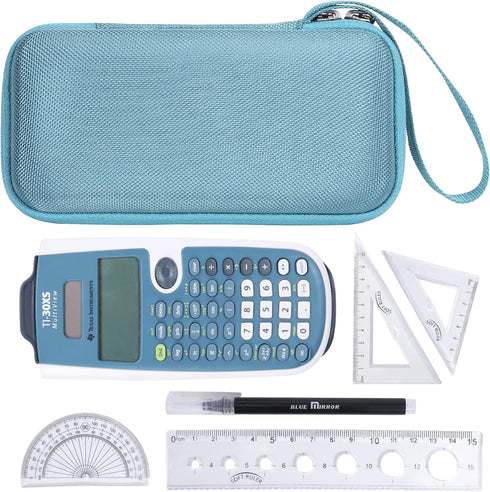 Khanka Hard Travel Case Replacement for Texas Instruments TI-30XS MultiView/TI-36X Pro Engineering Scientific Calculator, Case Only (Blue)...