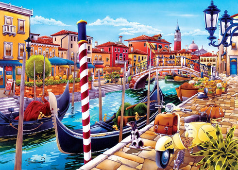 MasterPieces 550 Piece Jigsaw Puzzle for Adults, Family, Or Youth - Venice - 18"x24"...