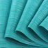 PIGCHCY Placemats,Washable Durable Vinyl Woven Table Mats,Elegant Heat Resistant Placemats for Dining Table Set of 6 (18 x 12 inches, Turquoise)...