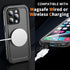 Cozycase Compatible with iPhone 13 Pro Max Waterproof Case - Full Body Dustproof Shockproof Built in Screen Protector Rugged Waterproof Case for i...