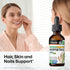 Horsetail Tincture - Organic Horsetail Herb for Hair Growth - Pure Ingredients - Horse Tail Liquid Extract Supplement - Alcohol and Sugar Free Veg...