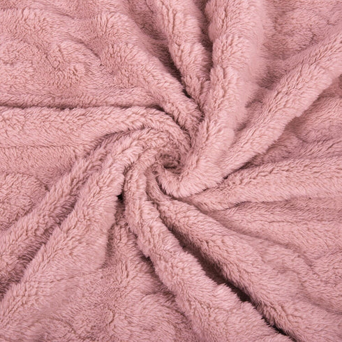 HOMRITAR 3D Fleece Baby Blanket for Girls Boys Fluffy Fuzzy Flannel Soft Warm Plush Cozy Bed Blanket for Home Decor, Toddlers Infant or Newborn Re...