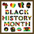 Black History Month Bulletin Board Borders Cutouts Classroom Decorations, African Worthwhile Commemoration Festival Bulletins Board Cutouts Wall D...