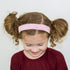 FROG SAC Adjustable Seersucker Striped Hairbands - Non-Slip Flat Bows for Girls & Kids, Cute Small Hair Accessories, Party Favors...