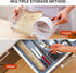 26x16 Inch Extra Thick Silicone Baking Mat with Measurements, Non-slip and Reusable - For Cookies, Bread, Pastry...