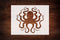 Reusable Octopus Cthulhu Squid Stencil 11" x 8.5" - Durable, Versatile Crafting Tool...