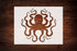 Reusable Octopus Cthulhu Squid Stencil 11" x 8.5" - Durable, Versatile Crafting Tool...