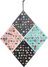 4 Pieces Hanging Brooch Pin Storage Organizer, Wall Display Banners for Enamel Pins, Buttons and Label Collections, Hold Up to 172 Pins.(Bag Only)...