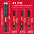 Anti-slip Hex Impact Tough Magnetic Screwdriver Bits Set 2 in. PH1/PH2/PH3 Insert Driver Bits,40Pack 1/4 Inch Hex Shank Phillips Cross Screwdriver...
