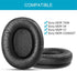 Replacement Ear Pads for Sony MDR 7506, GVOEARS Earpads Cushions Noise Isolation Headphone Pads for Sony MDR V6 / MDR V7 / MDR-CD900ST with Soft P...
