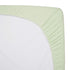 American Baby Company 100% Natural Cotton Fitted Crib Sheet 52" x 28" - Soft, Breathable, Hypoallergenic & Gentle Toddler Bed Sheet, Celery, Neutr...